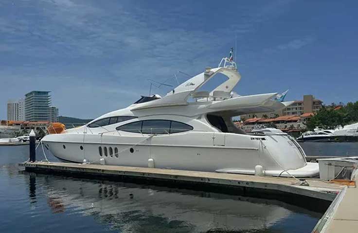 2001 azimut 68 plus s